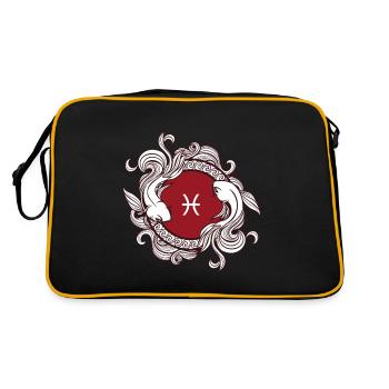 Poisson - Sac Retro - noir/or - Dos