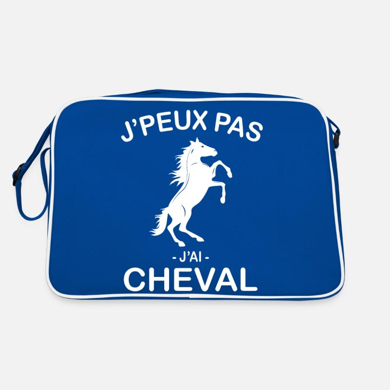 Je Peux Pas J'ai Cheval Sac Retro