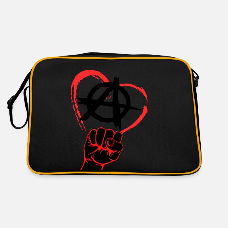 Anarchy Gift Symbol RA Relationship Anarchy Retro Bag