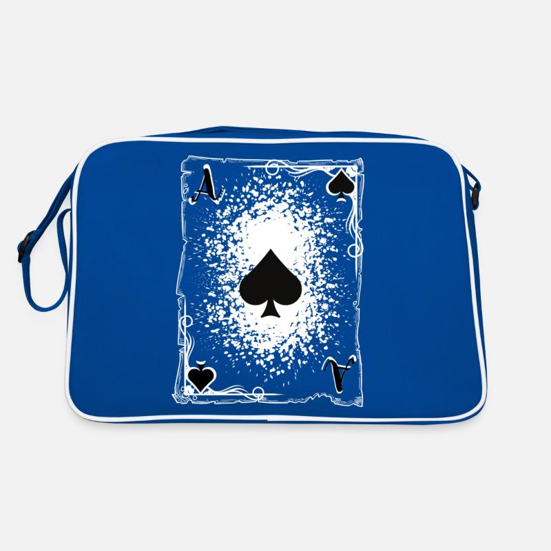 Das Pik-Ass. Retro Tasche