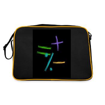 mathematics - Retro Bag - black/gold - Back