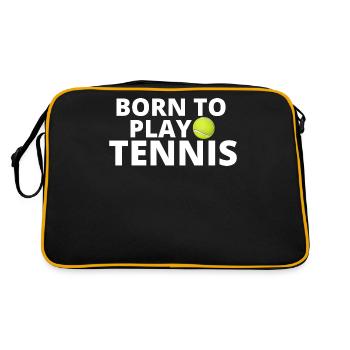 tennis / Tennis / Tennis / Tennis / Tennis jouer - Sac Retro - noir/or - Dos