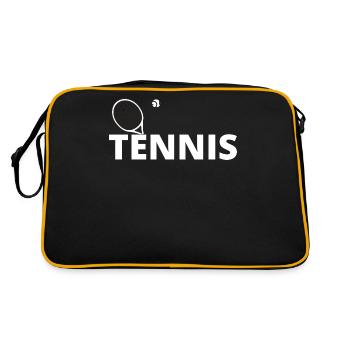 tennis / Tennis / Tennis / Tennis / Tennis jouer - Sac Retro - noir/or - Dos