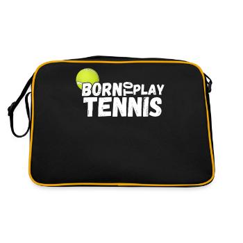 tennis / Tennis / Tennis / Tennis / Tennis jouer - Sac Retro - noir/or - Dos