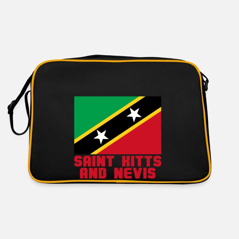 St. Kitts und Nevis Retro Tasche