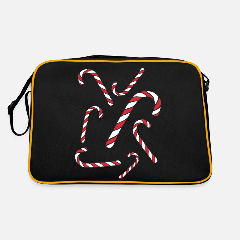 Candy Cane Retro Bag