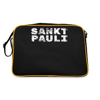 conception de st paulians st pauli - Sac Retro - noir/or - Dos