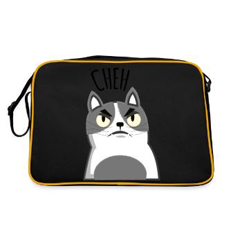 Cheh well done - Retro Bag - black/gold - Back