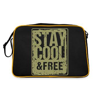 Stay Cool 1 - Retro Bag - black/gold - Back