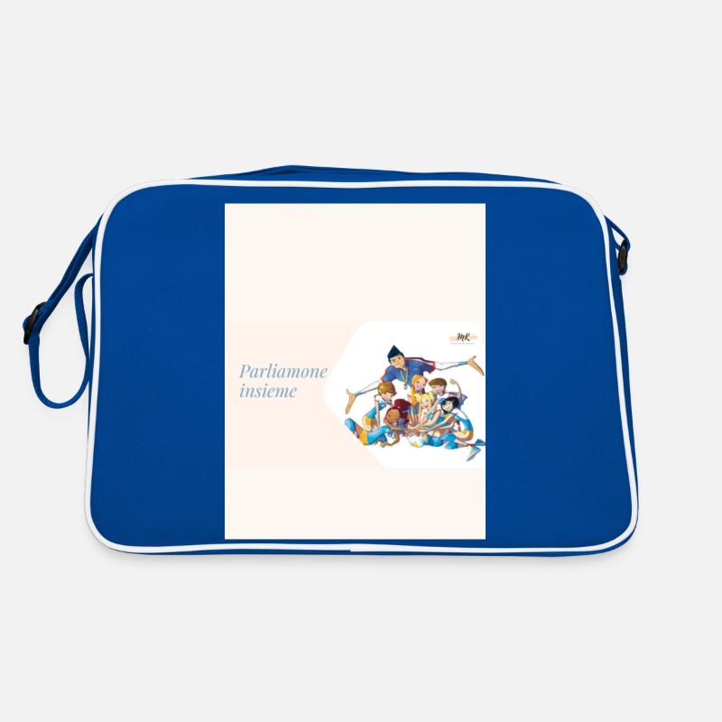 Lassen Sie uns gemeinsam über die offizielle Vernunft sprechen Retro Tasche