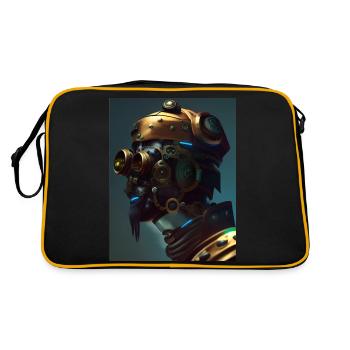 inspiration head - Retro Bag - black/gold - Back