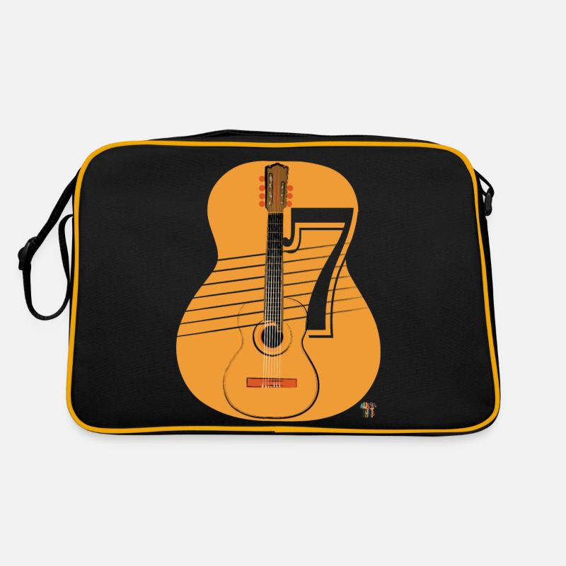 Violão de Sete - Siebensaitige Gitarre Retro Tasche