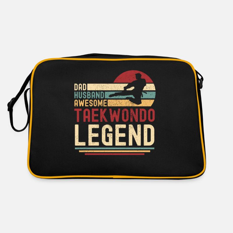 Papa Ehemann Taekwondo Legende vintage retro Retro Tasche