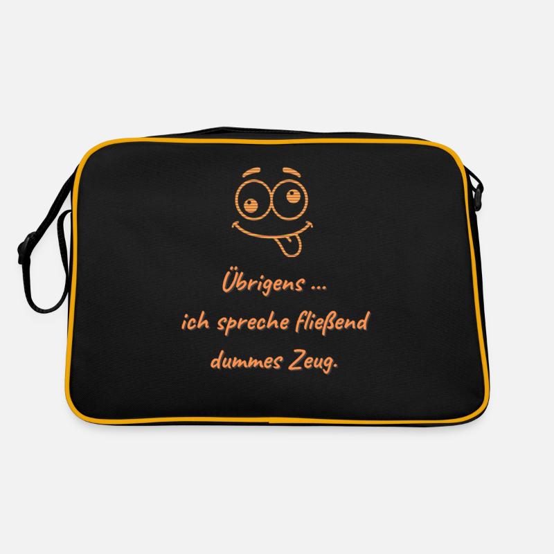 Fluent stupid stuff Retro Bag