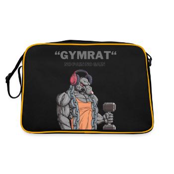 Gymnase - Sac Retro - noir/or - Dos