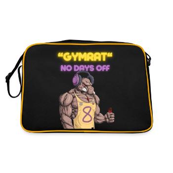 Gymnase - Sac Retro - noir/or - Dos