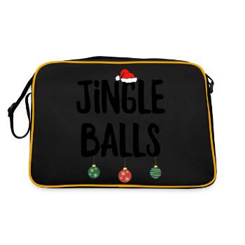 Jingle Balls - Retro Bag - black/gold - Back