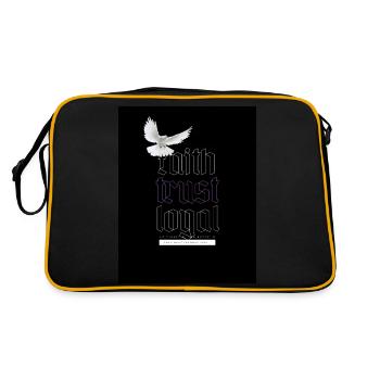 Foi confiance loyale 3 - Sac Retro - noir/or - Dos