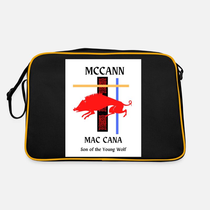 McCann Surname Retro Bag