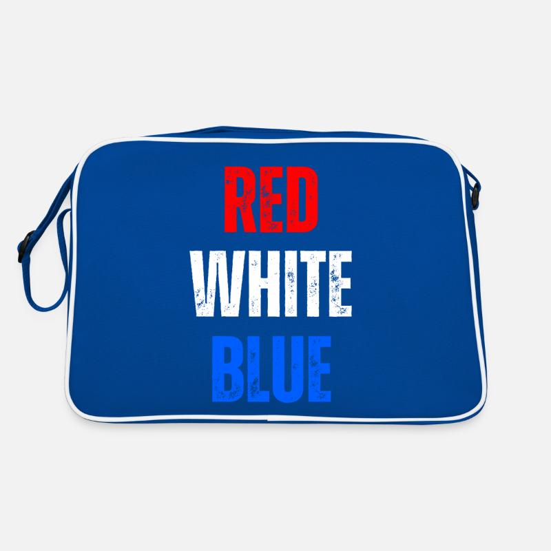 ROUGE BLANC BLEU Sac Retro