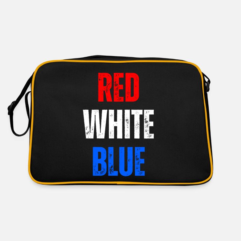 ROUGE BLANC BLEU Sac Retro