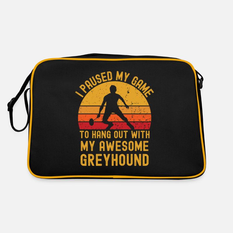 Badminton and Greyhound Retro Bag