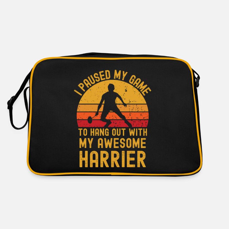 Badminton and Harrier Retro Bag