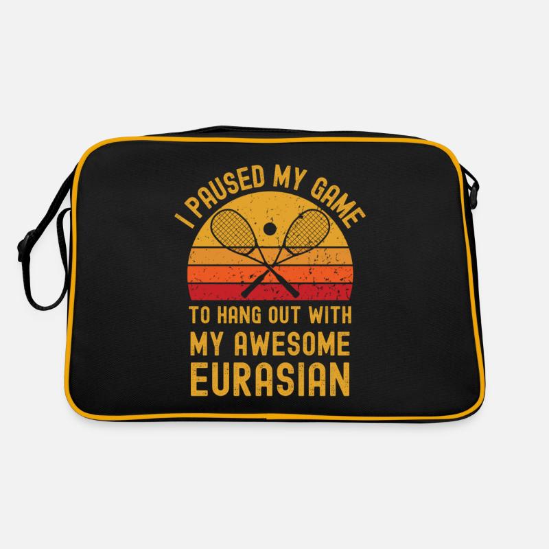 Squash und Eurasian Retro Tasche