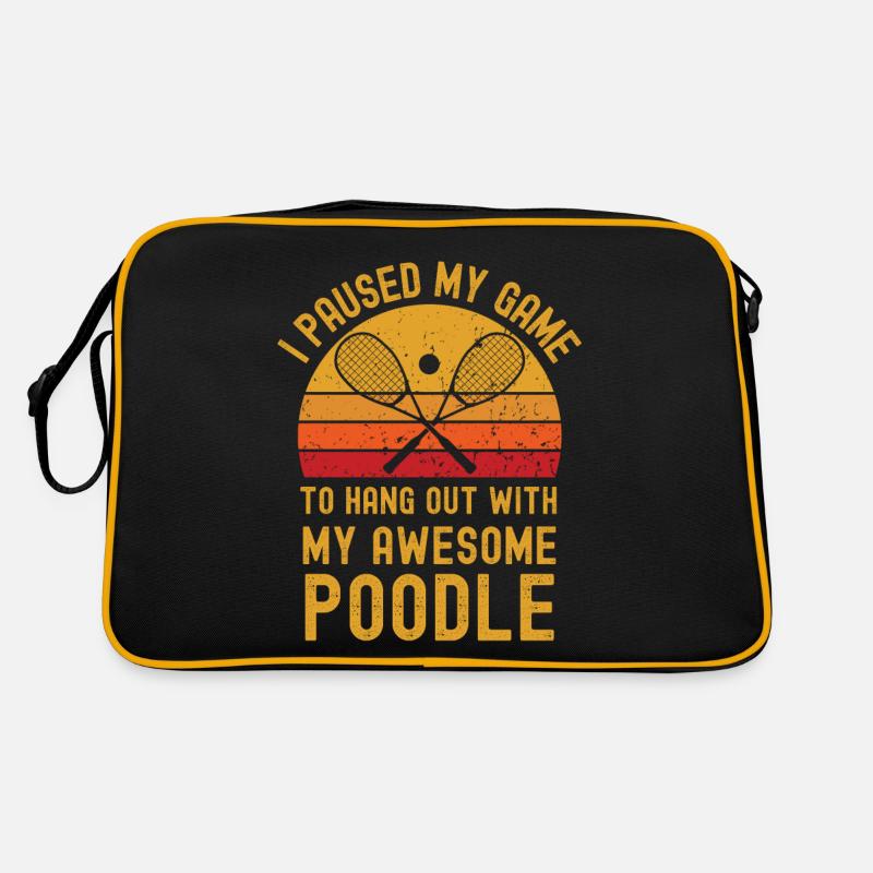 Squash and Poodle Retro Bag