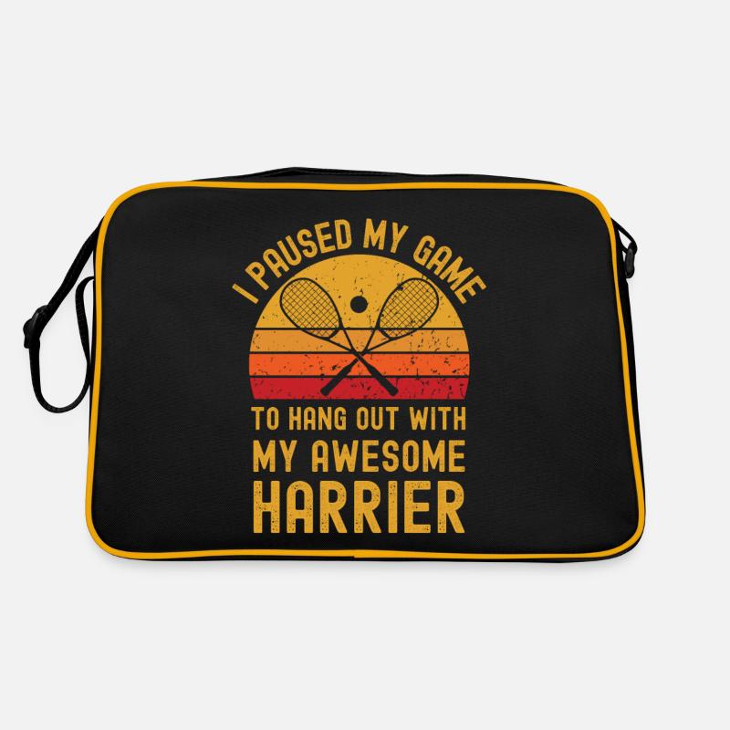 Squash und Harrier Retro Tasche