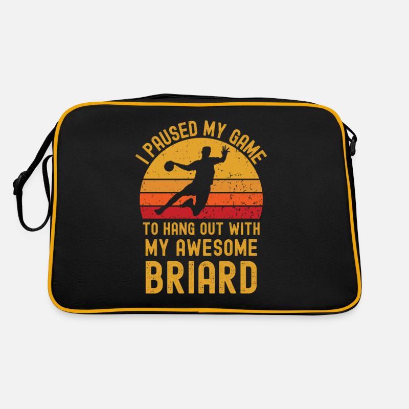 Handball et Briard Sac Retro