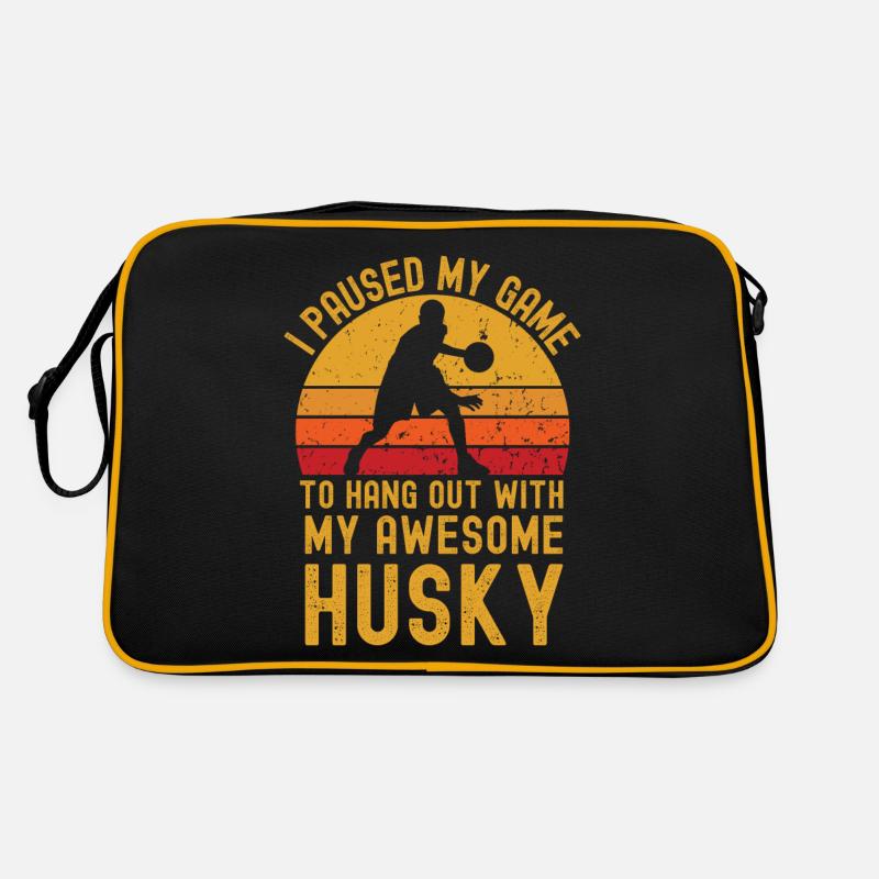 Basketball et Husky Sac Retro