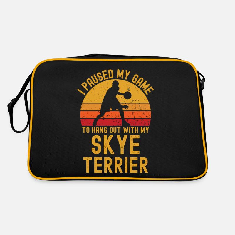 Basket-ball et Skye Terrier Sac Retro