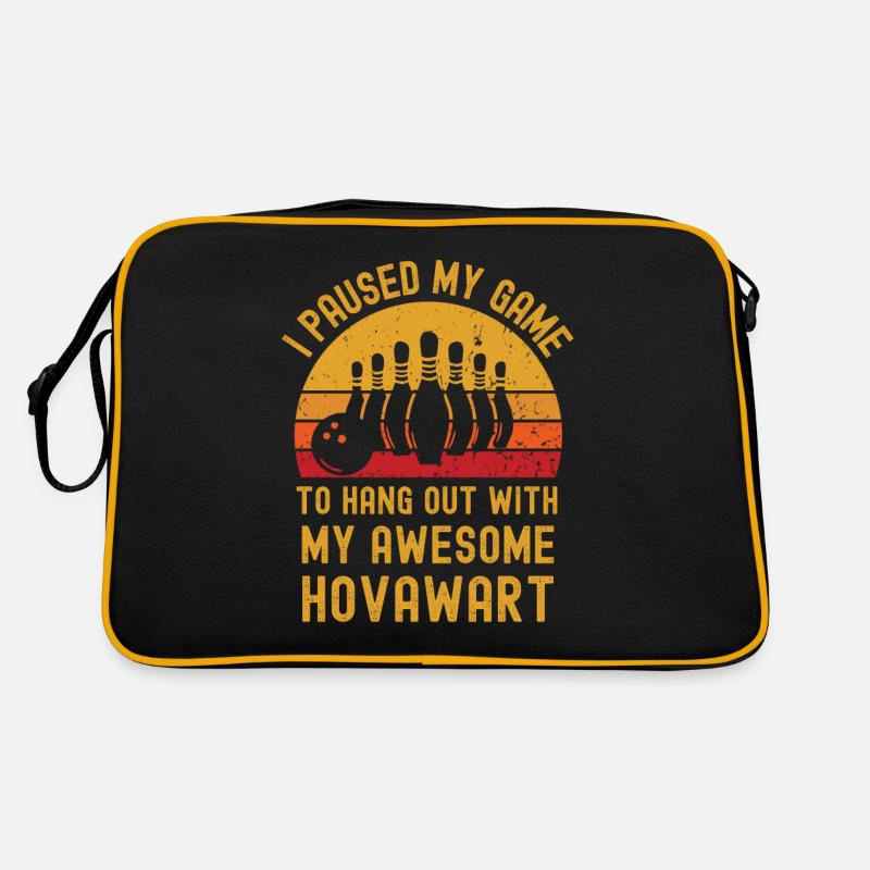 Bowling and Hovawart Retro Bag