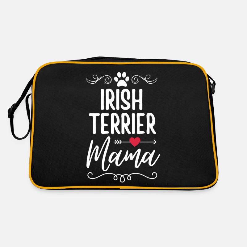 Irish Terrier Mom Retro Bag