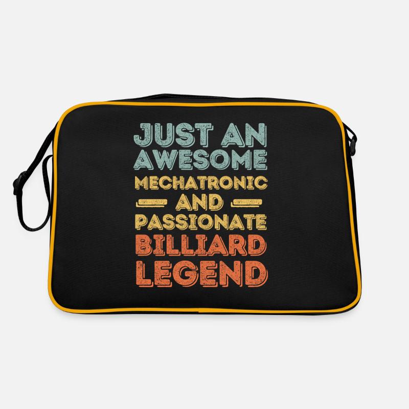 Mechatroniker Billard retro Retro Tasche