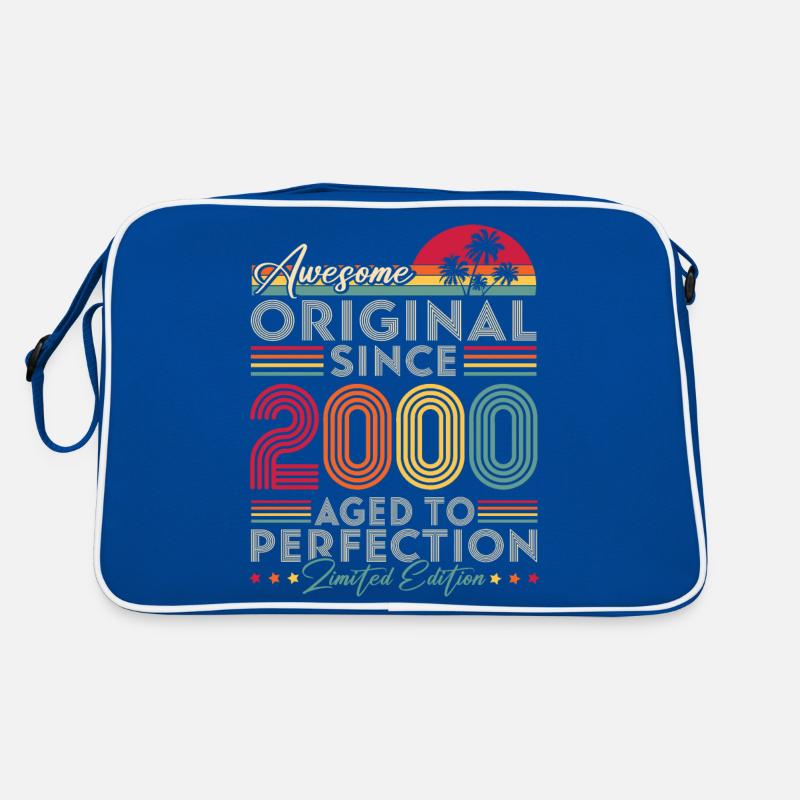 2000 Vintage Original Retro Geburtstagsgeschenk Retro Tasche