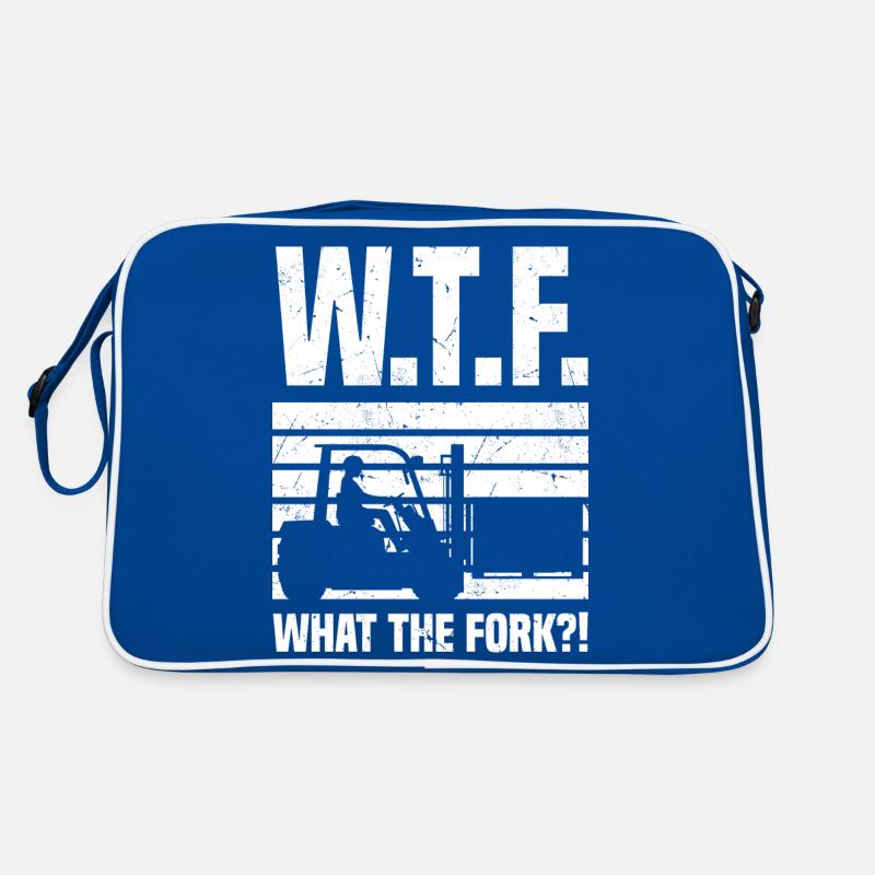 Forklift driver Gifts Forklift Logistics Retro Bag