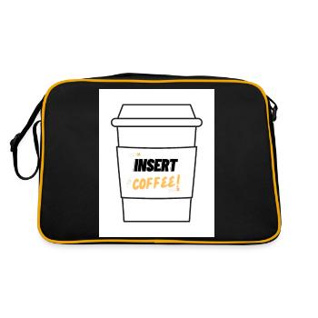 Insert Coffee Label LSHYBW - Retro Bag - black/gold - Back