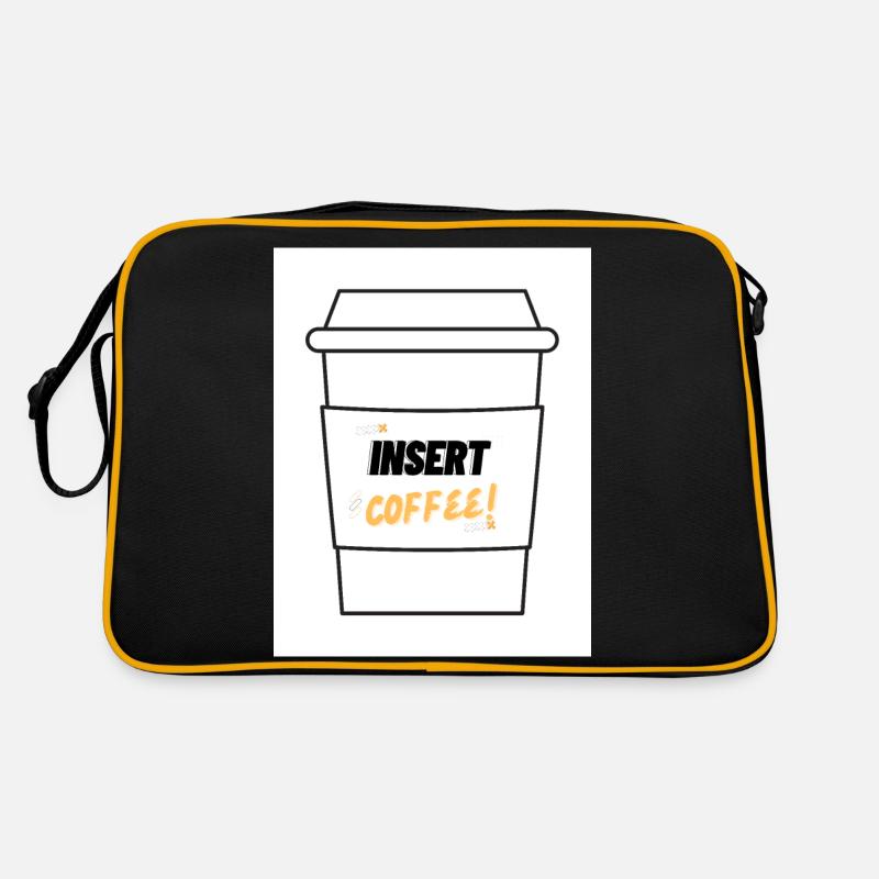 Insert Coffee Label LSHYBW Retro Bag