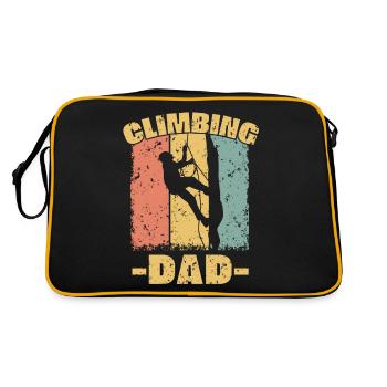 Escalade papa rétro - Sac Retro - noir/or - Dos