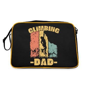 Escalade papa rétro - Sac Retro - noir/or - Dos