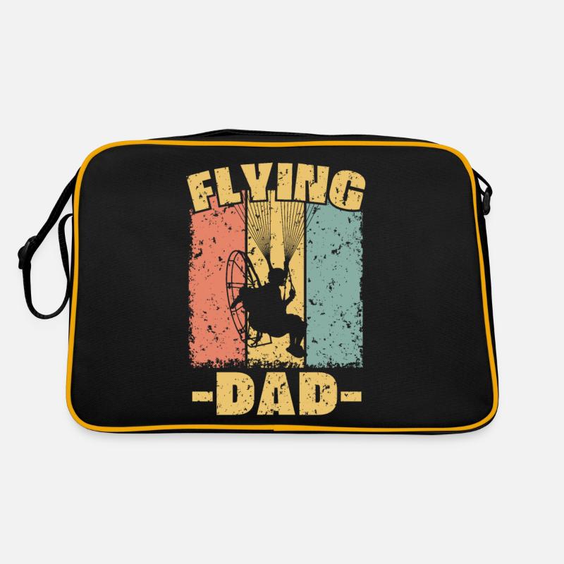 Paramotoring dad retro Retro Bag