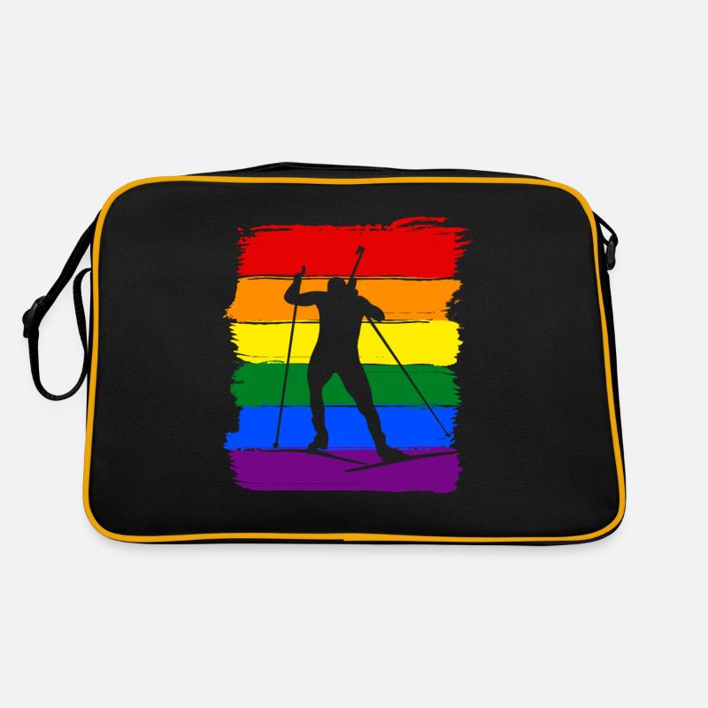 Ski LGBT Pride Sac Retro