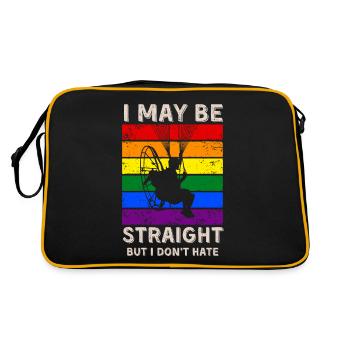 Paramotorisation des droits LGBT - Sac Retro - noir/or - Dos