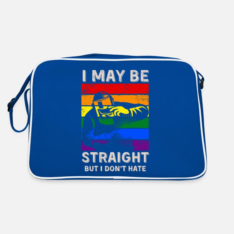 Welding LGBT Rights Retro Bag