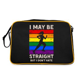 Appliquer les droits LGBT - Sac Retro - noir/or - Dos
