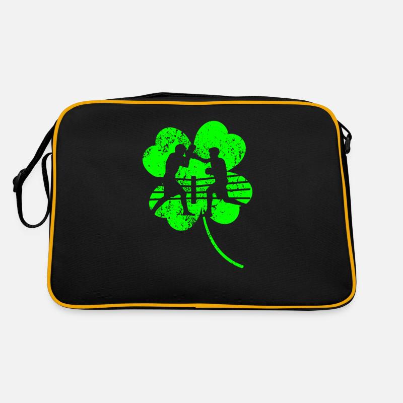 Boxing St. Patrick's day shamrock Retro Bag