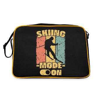 Ski rétro - Sac Retro - noir/or - Dos