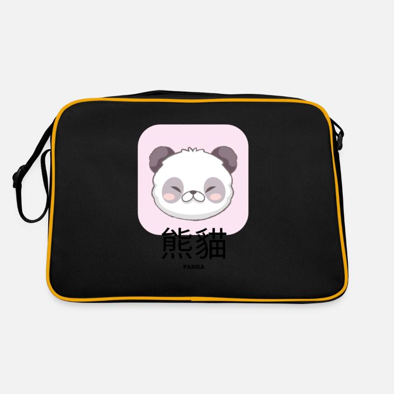 Panda Mignon Sac Retro